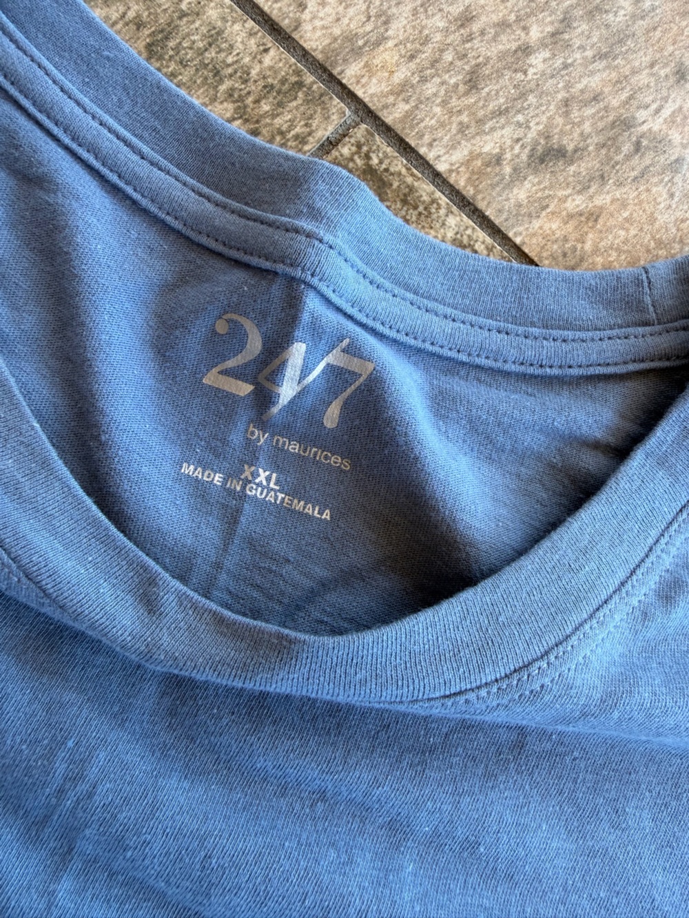 Maurice’s 24/7 Blue Tee - Picture 6 of 7